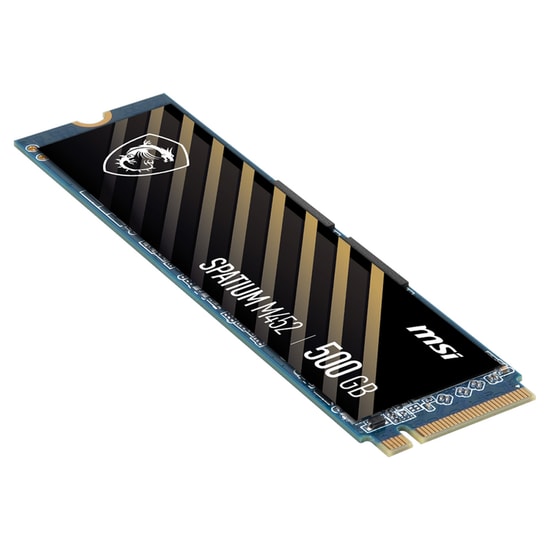 MSI Spatium M452 500GB PCIe 4.0 NVMe M.2 SSD (M452-500GB-3600MB) - 3600MB/s Okuma, 3100MB/s Yazma, 3D NAND SSD