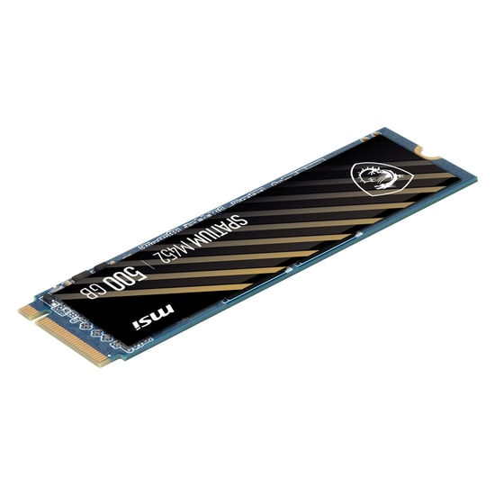 MSI Spatium M452 500GB PCIe 4.0 NVMe M.2 SSD (M452-500GB-3600MB) - 3600MB/s Okuma, 3100MB/s Yazma, 3D NAND SSD