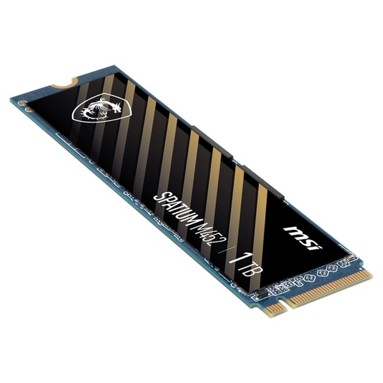 MSI Spatium M452 1TB PCIe 4.0 NVMe M.2 SSD (M452-1TB-3600MB) - 3600MB/s Okuma, 3100MB/s Yazma, 3D NAND, 2280 SSD