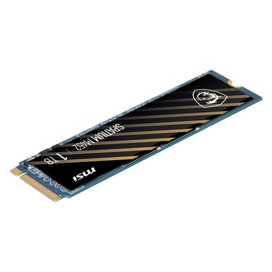 MSI Spatium M452 1TB PCIe 4.0 NVMe M.2 SSD (M452-1TB-3600MB) - 3600MB/s Okuma, 3100MB/s Yazma, 3D NAND, 2280 SSD