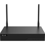 HiLook NVR-108MH-Q/W 8 Kanal 4MP Wi-Fi NVR Kayıt Cihazı - H.265+, Çift Anten, 1x6TB HDD Desteği, Metal Kasa, IP