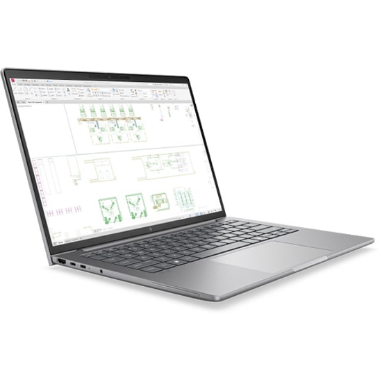 HP ZBook 8 G2i (E29RCES): Core Ultra 7 356H, 48GB RAM, 1TB SSD, RTX Pro 500, 14 WUXGA, Win11 Pro Laptop İş İstasyonu