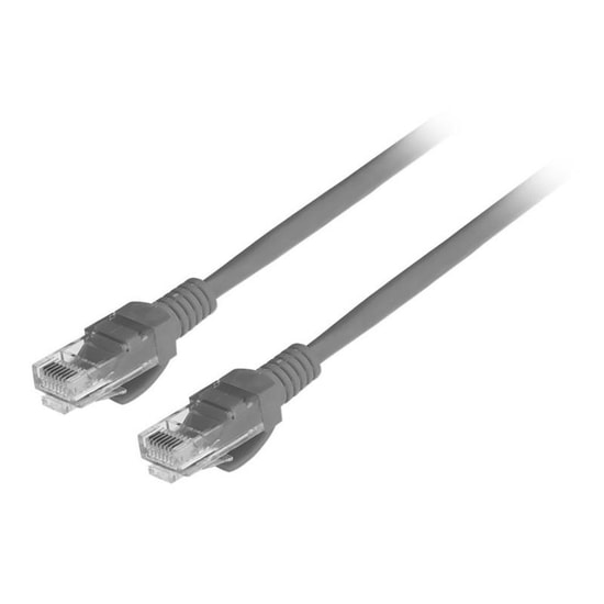 Frisby FA-C6738G Gri CAT6 Patch Kablo - 3 Metre, 1000Mbps Gigabit Ethernet, UTP Network Bağlantı Kablosu