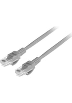 Frisby FA-C6736G Gri CAT6 Patch Kablo - 1 Metre, 1000Mbps Gigabit Ethernet, UTP Network Bağlantı Kablosu