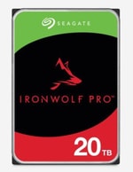 Seagate 20TB IronWolf Pro NAS HDD (ST20000NT001) - 3.5 Inç, SATA3, 7200RPM, 256MB, 285MB/s, 5 Yıl Garanti