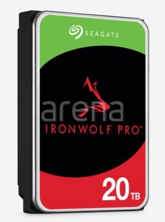 Seagate 20TB IronWolf Pro NAS HDD (ST20000NT001) - 3.5 Inç, SATA3, 7200RPM, 256MB, 285MB/s, 5 Yıl Garanti