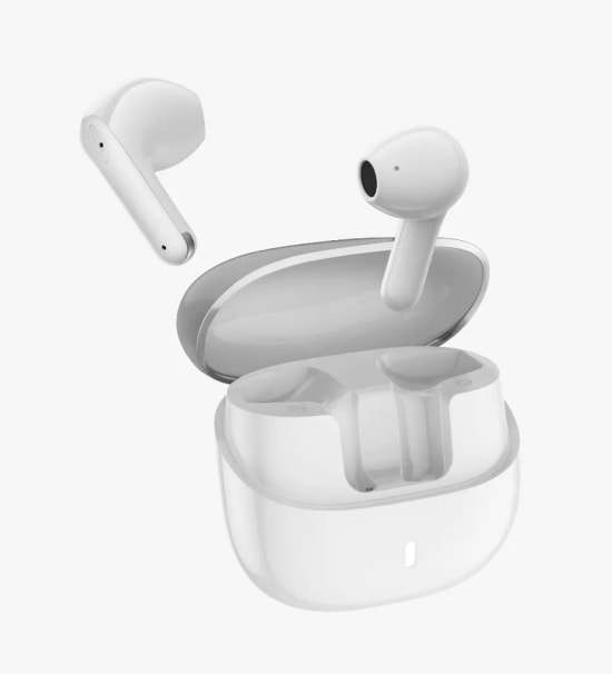 LinkTech S161 4 Mikrofonlu ENC TWS Beyaz Bluetooth Kulaklık - BT 5.4, ENC Gürültü Önleyici, USB Tip-C Şarj, 13mm Sürücü