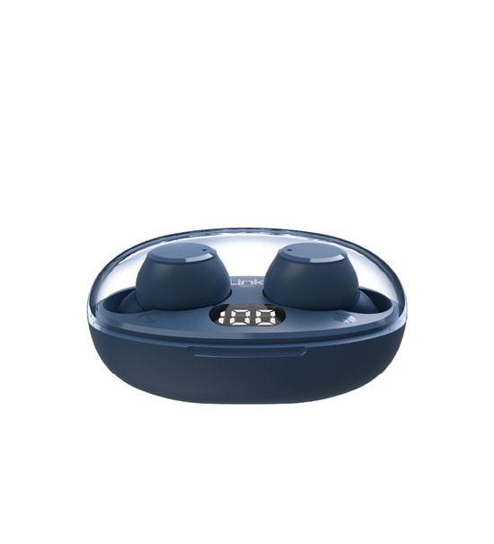 LinkTech DOT1 Eco Bluetooth Siyah TWS Kulaklık - Şeffaf Kapak, 300 mAh Batarya, USB Tip-C Şarj, JL6973 D4 Çip