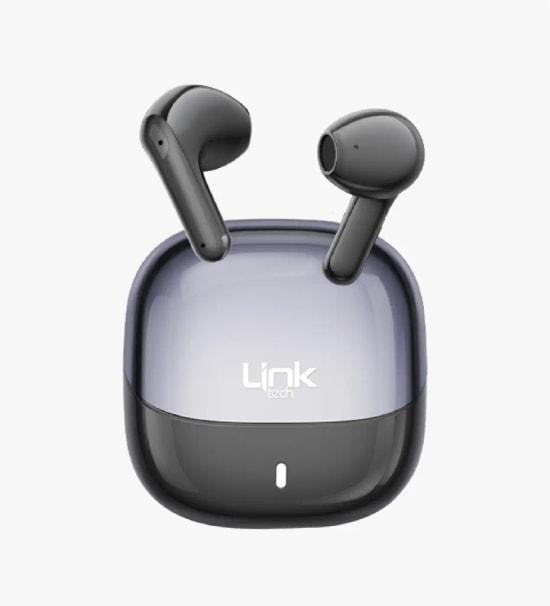 LinkTech S161 4 Mikrofonlu ENC TWS Siyah Bluetooth Kulaklık - BT 5.4, ENC Gürültü Önleyici, USB Tip-C Şarj, 13mm Sürücü