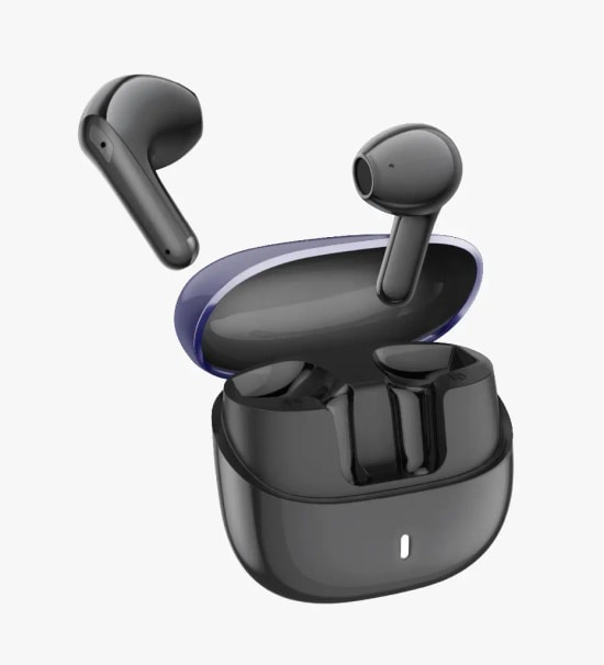 LinkTech S161 4 Mikrofonlu ENC TWS Siyah Bluetooth Kulaklık - BT 5.4, ENC Gürültü Önleyici, USB Tip-C Şarj, 13mm Sürücü