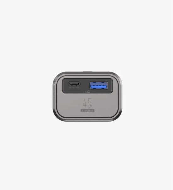 LinkTech PD37 Premium Mini TFT Dijital Ekranlı 10000 mAh 45W Hızlı Şarj Powerbank - UFCS Hızlı Şarj, 37 Wh Pil, USB A-C