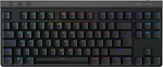 Logitech G515 TKL Kablolu Mekanik Oyuncu Klavyesi (920-014129) - Türkçe Q, Tactile Switch, RGB, Siyah, Düşük Profil