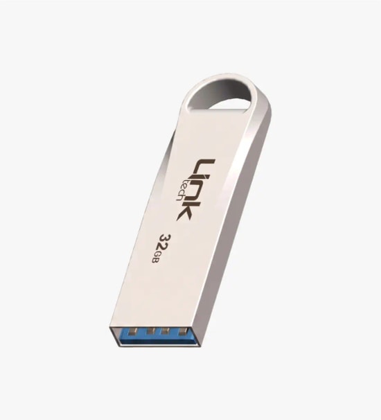 LinkTech Premium Matrix LUF-U632 Metal 32GB USB 3.0 Flash Bellek - 25 Mb/s Okuma, Geniş Uyumluluk, Metal Dayanıklı Gövde
