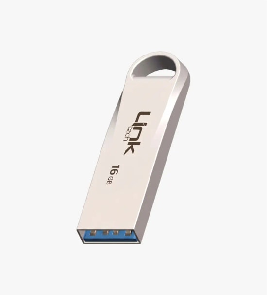 LinkTech Premium Matrix LUF-U616 Metal 16GB USB 3.0 Flash Bellek - 25 Mb/s Okuma, Geniş Uyumluluk, Metal Dayanıklı Gövde