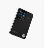LinkTech WP19 4ü 1 Arada TFT Ekranlı 5000mAh 15W Kablosuz Akıllı Saat Şarjlı Siyah Powerbank - Akıllı TFT, İnce Tasarım