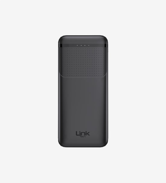 LinkTech EP92 Strong Eco 18000mAh Siyah Powerbank - 4 Bağlantı Noktası, 2.1A Güç, 4 LED Gösterge, Aşırı Gerilim Koruması