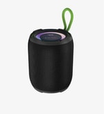 LinkTech Q217 Led Aydınlatmalı IPX5 TWS Taşınabilir Siyah Bluetooth Hoparlör.- 10W, 1200 mAh Batarya, SD, USB, Radyo