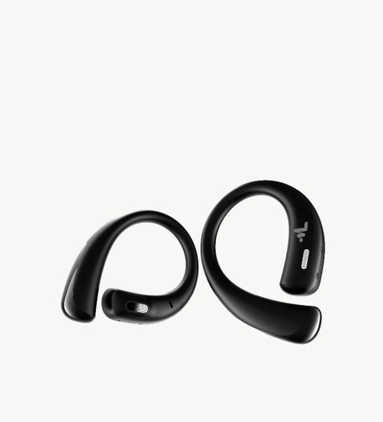 LinkTech X167 Premium Yapay Zeka Destekli TFT Dokunmatik Ekranlı Siyah Bluetooth Kulaklık - 165 Dil Çeviri, BT V5.4