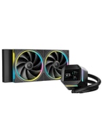 DeepCool LM240 RGB 240mm Sıvı İşlemci Soğutucu - 2x120mm PWM Fan, Intel LGA1700 ve AMD AM5 Uyumlu, 24 Ay Garanti