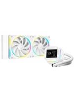 DeepCool LM240-WH Beyaz RGB 240mm Sıvı Soğutucu - 2x120mm PWM Fan, Intel LGA1700 ve AMD AM5 Uyumlu, 24 Ay Garantili