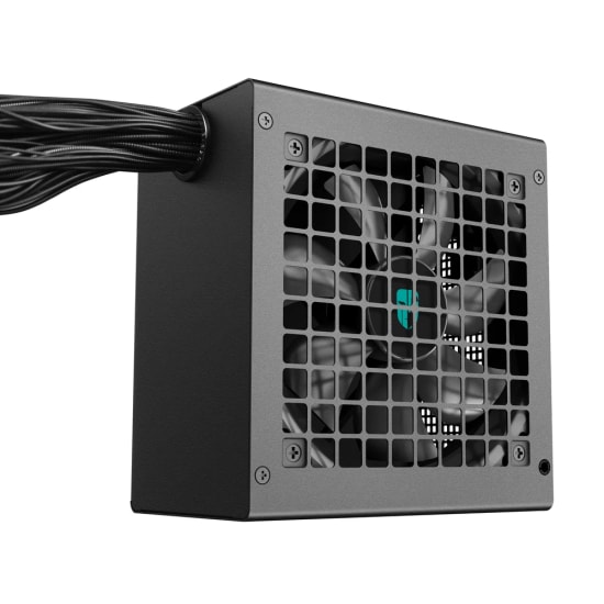 DeepCool PF550X 500W 80+ Bronz ATX Güç Kaynağı - 120mm Fan, Aktif PFC, 230V EU, Yüksek Verimlilik, Siyah Kasa PSU
