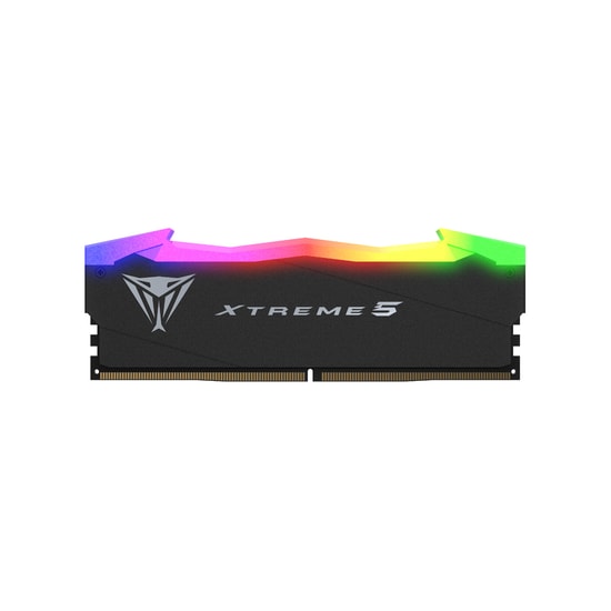 Patriot Viper Xtreme 5 RGB 32GB (2x16GB) 7600MHz DDR5 Ram PVXR532G76C36K - CL36, 1.45V, Soğutucu, Gaming Bellek