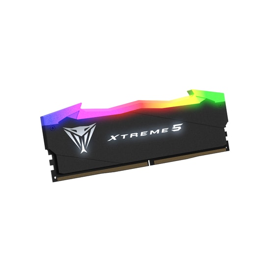 Patriot Viper Xtreme 5 RGB 32GB (2x16GB) 7600MHz DDR5 Ram PVXR532G76C36K - CL36, 1.45V, Soğutucu, Gaming Bellek