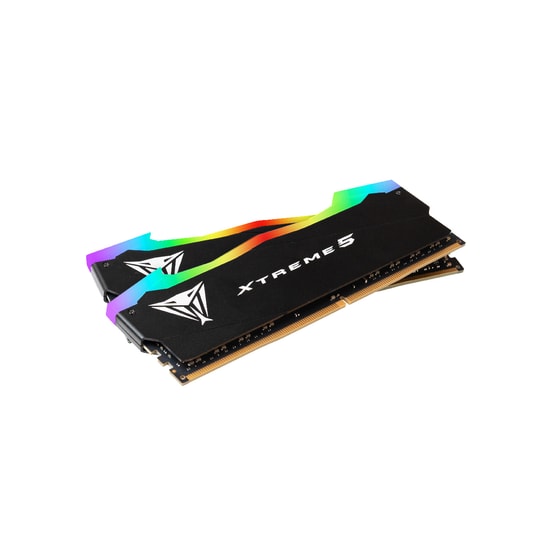 Patriot Viper Xtreme 5 RGB 32GB (2x16GB) 7600MHz DDR5 Ram PVXR532G76C36K - CL36, 1.45V, Soğutucu, Gaming Bellek