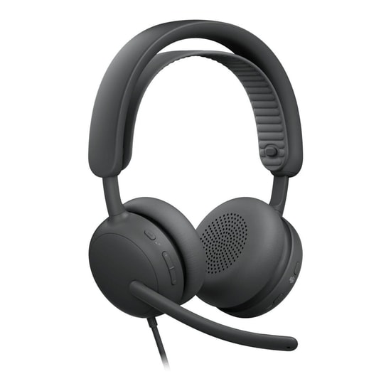 Logitech Zone Wired 2 Teams Kablolu Kulaklık (981-001622) - Gürültü Engelleyici Mikrofon, USB Bağlantı, Mac Uyumlu