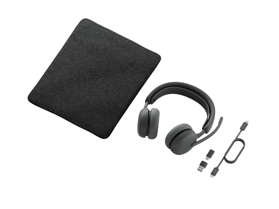 Logitech Zone Wireless 2 Teams Kablosuz Kulaklık (981-001593) - ANC, Bluetooth, USB-C, Gürültü Engelleyici Mikrofon