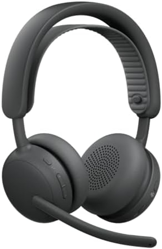 Logitech Zone Wireless 2 UC Kablosuz Kulaklık (981-001589) - Gürültü Engelleyici, Bluetooth, USB-C, Mikrofonlu