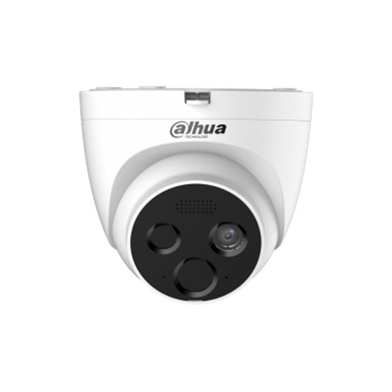 Dahua DHI-HY-FT431LDP 4MP Termal Dome Kamera - 120x90 1.2mm Termal Lens, 4mm Optik, Alev Algılama, Çift Yönlü Ses