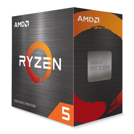 AMD Ryzen 5 5500 3.6-4.2GHz 16MB AM4 65W İşlemci (100-100000457BOX) - Fanlı, Kutulu, 6 Çekirdekli Performans