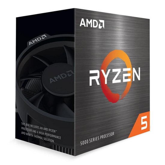 AMD Ryzen 5 5500 3.6-4.2GHz 16MB AM4 65W İşlemci (100-100000457BOX) - Fanlı, Kutulu, 6 Çekirdekli Performans