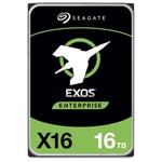 Seagate Exos X16 16TB 3.5" SATA 3 HDD (ST16000NM001G) - 7200 RPM, 256MB Önbellek, 261 MB/s, Kurumsal Veri Merkezi Diski