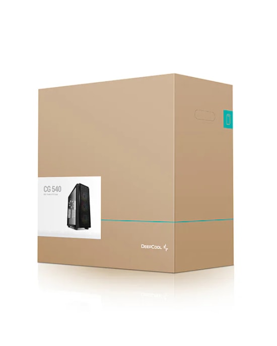 DeepCool CG540-MESH4F-PL750 Siyah Mid-Tower ATX Kasa - 750W 80+ PSU, 4x ARGB Fan, Mesh Ön Panel, Temperli Cam