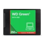 WD Green 250GB 2.5 inç SATA 3 3D NAND SSD (WDS250G5G0A) - 545 MB/s Okuma, 465 MB/s Yazma Dahili Katı Hal Sürücüsü