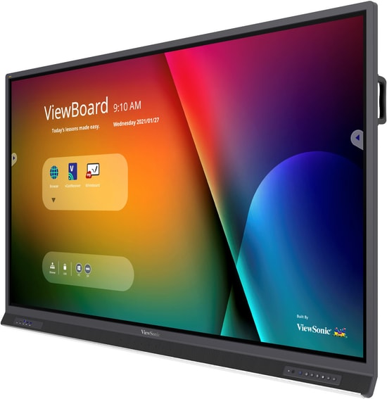 ViewSonic IFP7552-2F 75" 4K İnteraktif Ekran - EDLA Sertifikalı, 450 nits, 8GB RAM, 64GB, 40 Nokta Dokunmatik