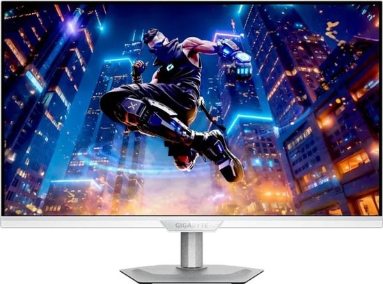 Gigabyte M27Q2-ICE 27" 210Hz 1ms 2K QHD SS IPS Oyuncu Monitörü - HDR400, USB-C PD 18W, Pivot, HDMI, DP, Beyaz