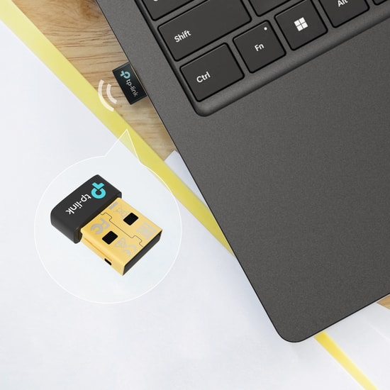 TP-Link UB600 Bluetooth 6.0 Nano USB Adaptör - Tak Çalıştır, Geriye Dönük Uyumluluk, Yüksek Hızlı Veri Aktarımı