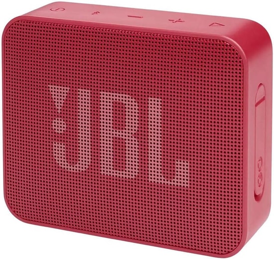 JBL Go Essential Kırmızı Mini Boy Kablosuz Bluetooth Hoparlör - 5 Saat Çalma Süresi, 3.1W Derin Bas, IPX7 Suya Dayanıklı