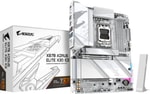 Gigabyte X870 Aorus Elite X3D Ice Anakart: AM5, DDR5 8200MHz(OC), HDMI, USB4 40 Gbps, Wi-Fi 7, 2.5 Gbps LAN, RGB, ATX