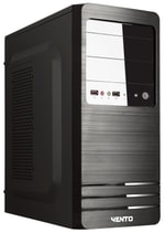 Vento VS114F 300W ATX Siyah Bilgisayar Kasası - USB 3.0, 7x Genişleme Yuvası, 1x 80mm Fan, 330x175x405mm Boyutlar