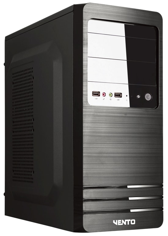 Vento VS114F 300W ATX Siyah Bilgisayar Kasası - USB 3.0, 7x Genişleme Yuvası, 1x 80mm Fan, 330x175x405mm Boyutlar