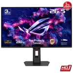 Asus ROG Strix XG27ACDMS 26.5" 280Hz 0.03ms QD-OLED Oyuncu Monitörü - 2K QHD, HDR400, USB-C, Pivot, G-Sync Uyumlu
