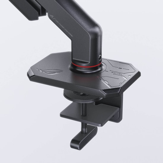 ASUS ROG Ergo AAS01 Monitör Kolu (AS-ROG-ERGO-AS01) - 49" Uyumlu, 13.5kg Taşıma, Mekanik Yaylı, VESA, Tam Hareketli