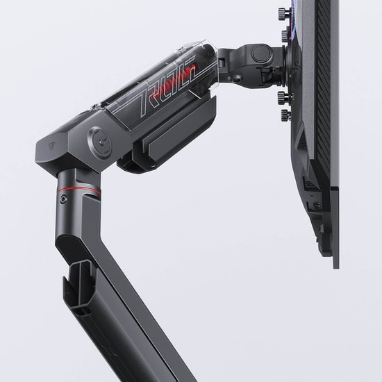 ASUS ROG Ergo AAS01 Monitör Kolu (AS-ROG-ERGO-AS01) - 49" Uyumlu, 13.5kg Taşıma, Mekanik Yaylı, VESA, Tam Hareketli