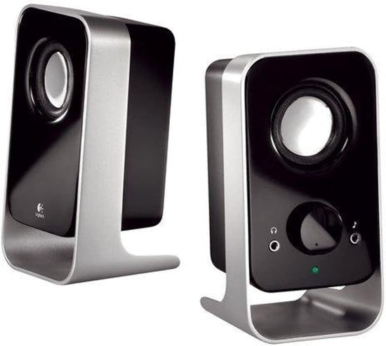 Logitech LS11 3W 1+1 PC Stereo Hoparlör Sistemi - 2 x 5.1 cm Sürücü, USB 1.2m Kablolu, 605gr, 1.2W RMS, LED Göstergesi