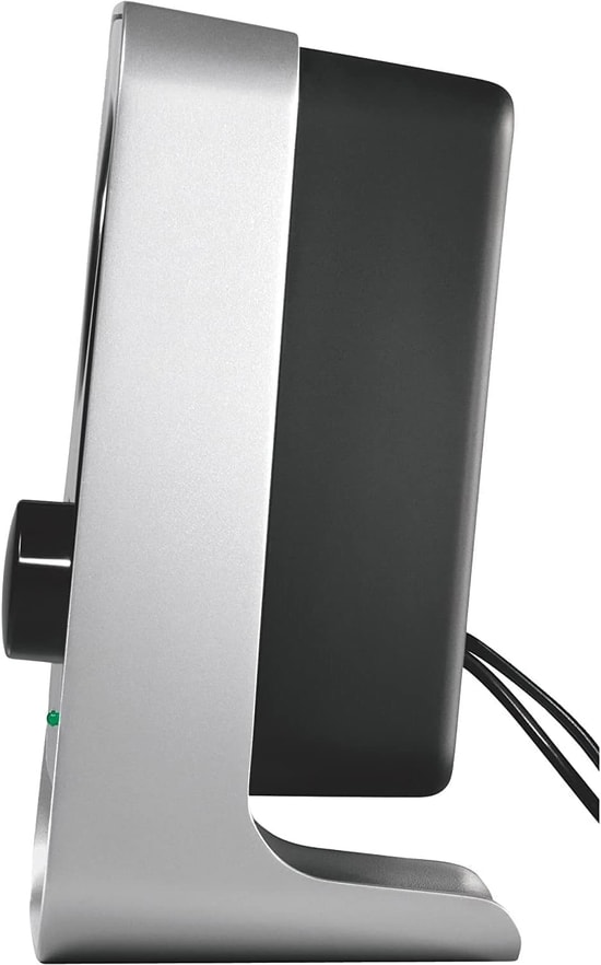 Logitech LS11 3W 1+1 PC Stereo Hoparlör Sistemi - 2 x 5.1 cm Sürücü, USB 1.2m Kablolu, 605gr, 1.2W RMS, LED Göstergesi