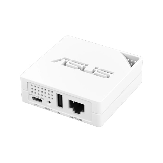 Asus RT-AX50 GO AX1500 Dual Band WiFi 6 Mini Travel Router - 1201Mbps, Dahili Anten, VPN, 128MB RAM, 1x Port